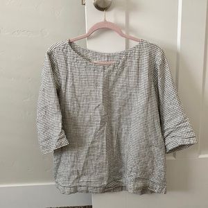 notPERFECTLINEN January loose top